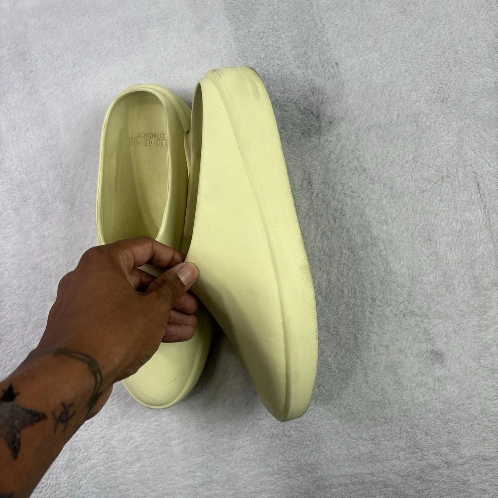 Fear of God The California Sandals Foam Slippers Slides Yellow EU Size 41 Mens 8